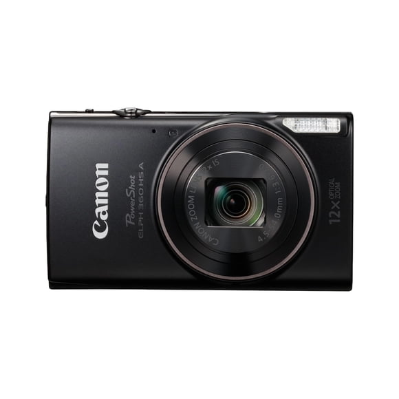 Cámara Digital Canon PowerShot ELPH 360 HS A Negra 20.2MP