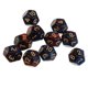 thumbnail image 2 of 10 Uds. Dados De 12 Lados D12 Dados Poliédricos Para Juegos De Mesa De Mazmorras Y Dragones Rojo Azul, 2 of 4