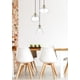 thumbnail image 2 of Lámpara Colgante Elegant Lighting Destry 3 Luces Latón Transparente, 2 of 8