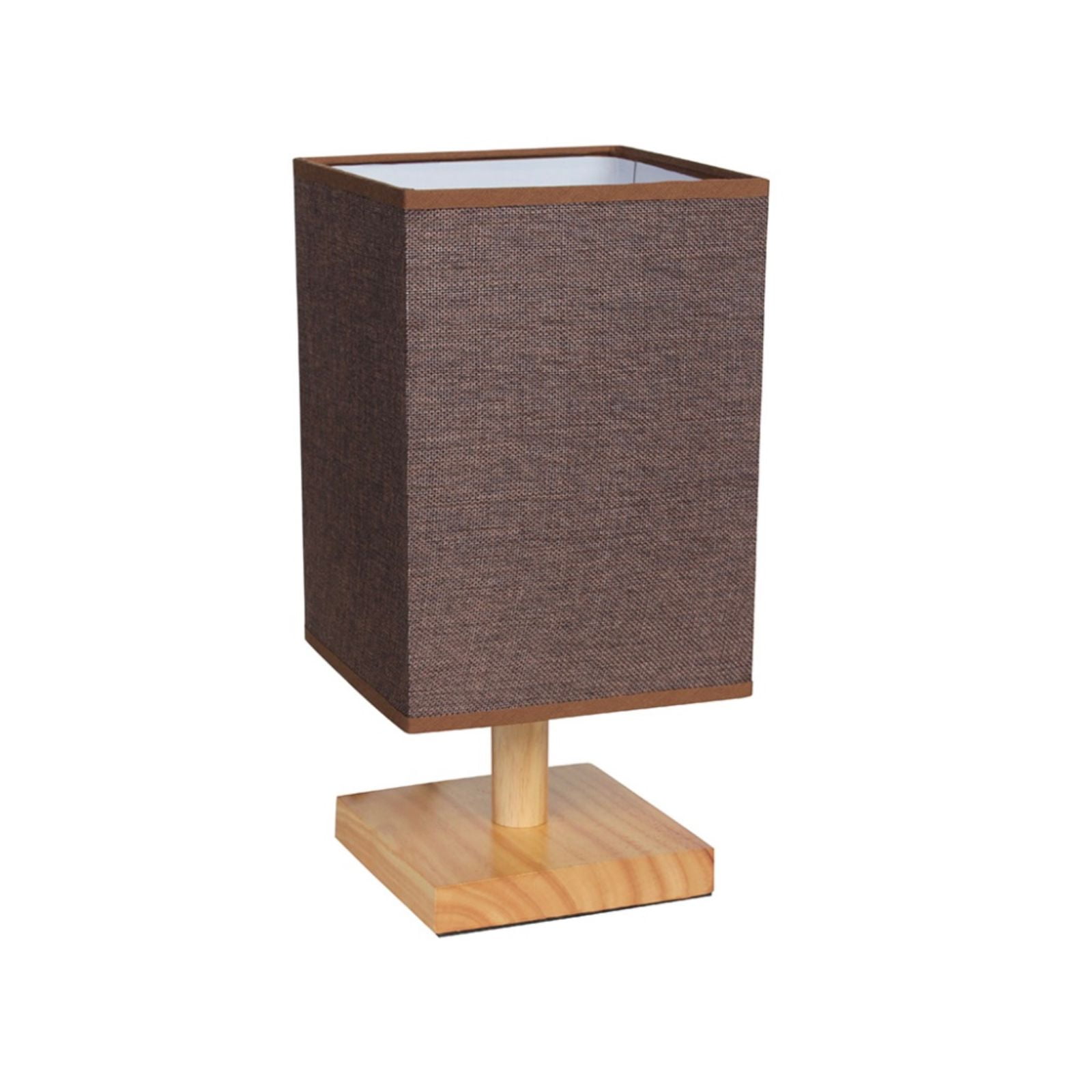 Oem - Lampara De Velador Lampara De Mesa Diseño Cuadrado M