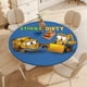 thumbnail image 4 of Stinky y Dirty-theme Fitted Round Tablecloths Elastic Edged Table Covers Waterproof Table Cloth for Kitchen Holiday Party Tables Decor 120cm, 4 of 6
