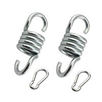 Ioensy - Gancho Colgante Multiusos Con Resorte Oscilante Para Jardines De Patio Doméstico Con Mosquetones