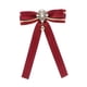 thumbnail image 2 of Broche De Lazo De Cinta Preatado Con Lazo, Corbata De Moda Para Traje, Uniforme, Banquete, Rojo, 2 of 5