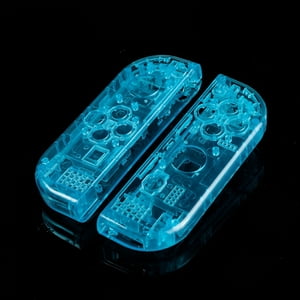 Genérico - Carcasa De Repuesto Compatible Con Nintendo Switch /Oled Joycons - Carcasa De Reparación Diy Para Consolas Switch/Oled-Azul