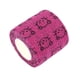thumbnail image 2 of Vendaje elástico autoadherente, cinta protectora para deportes, vendajes cohesivos multifunción, cinta para mascotas para perros, patas, pájaros, gimn Rosa oscuro, 2 of 5
