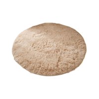 Genérico - Alfombra Redonda Peluda 150 Cm - Pelo Largo C6