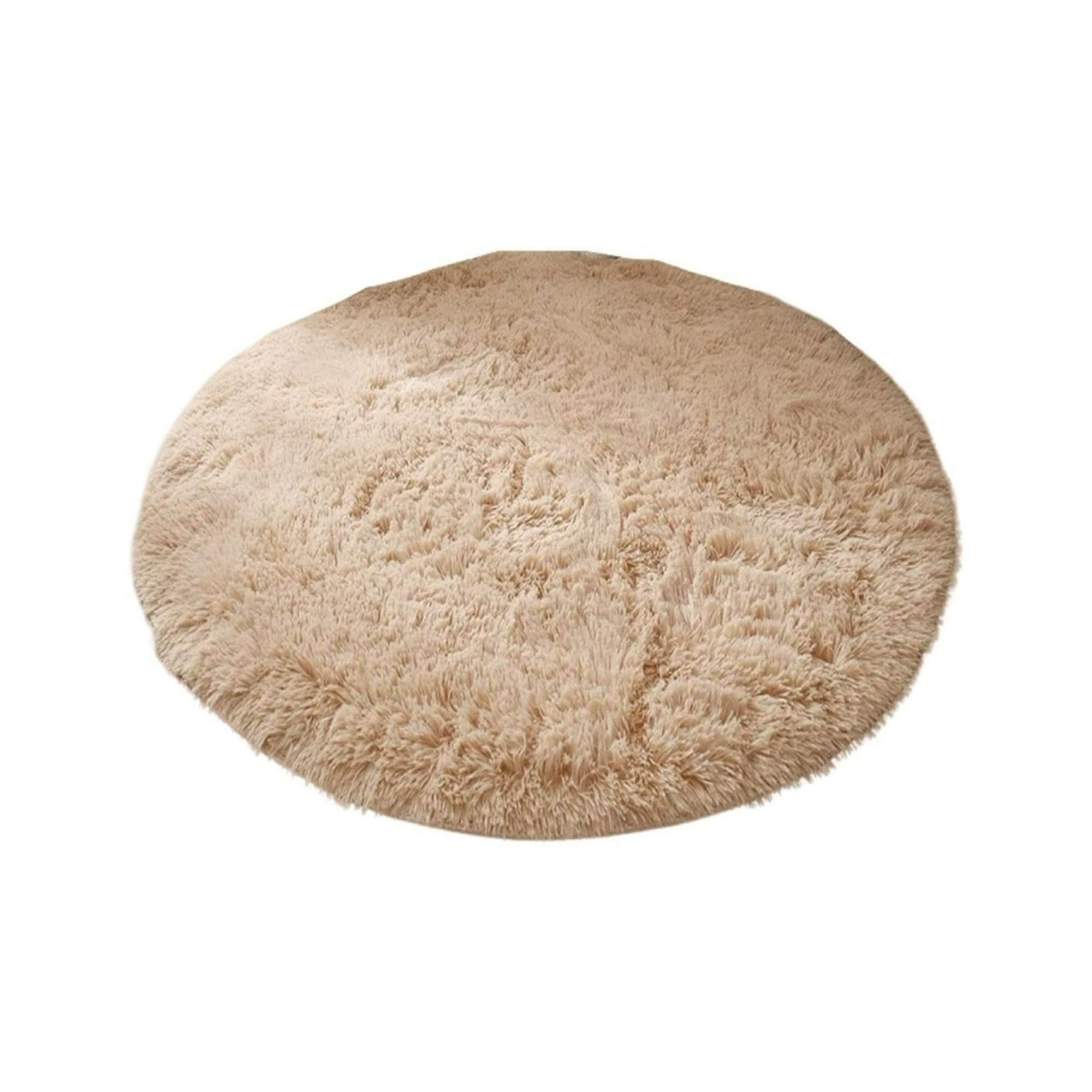 Genérico - Alfombra Redonda Peluda 150 Cm - Pelo Largo C6