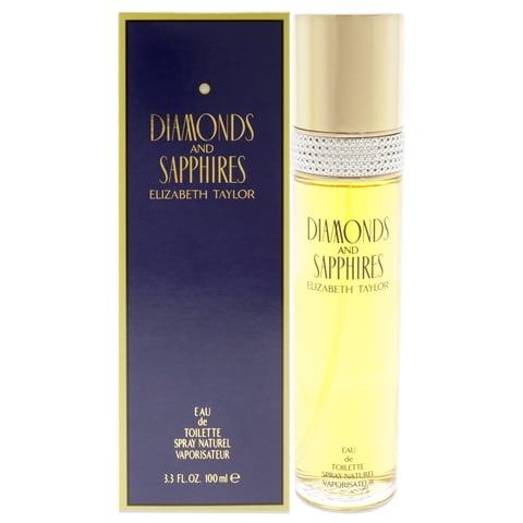 Diamantes Y Zafiros De Elizabeth Taylor Para Mujer - 3,3 Oz Edt Spray