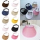 thumbnail image 2 of Viseras para mujer, visera de golf, visera deportiva para mujer, gorra con visera de tela, visera de algodón, visera de tenis para hombre, 2 of 5