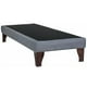 thumbnail image 1 of Base de Cama 1 Plaza largo 200 cm - con patas de madera 19.5 cm, 1 of 2