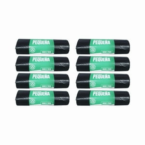 Genérico - Pack 8 Bolsas De Basura Pequeña 70X50Cm