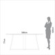 thumbnail image 5 of Juego Comedor Tm87 + 6 Sillas Castaño, 5 of 5