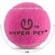 thumbnail image 2 of Pelotas de tenis Hyper Pet MINI para perros con K9 Kannon MINI Pink, paquete de 4, 2 of 7