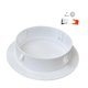 thumbnail image 5 of Placa De Cubierta De Techo Accesorios Para Mejoras Del Hogar Agujero De Pared Cubierto Para Patio Ajuste De 170 A 179 Mm, 5 of 5