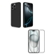 thumbnail image 1 of Carcasa Lamina Vidrio Para iPhone 16 Pro Negro, 1 of 3