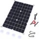 thumbnail image 4 of Panel solar de carga USB dual, inversor de panel solar, sistema de panel solar de 18 V, 20 W, controlador de 30 A con kit de inversor solar de coche con USB dual, fuente de alimentación completa para, 4 of 6