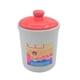 thumbnail image 2 of Azucarero especiero frasco loza 13x13x20cm 1500ml redondo rosa, 2 of 3