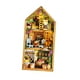 thumbnail image 3 of Casa De Muñecas De Madera, Recuerdos De Fiesta, Bloques De Construcción, Casa De Muñecas En Miniatura Realista, Bodega, 3 of 3