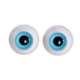 thumbnail image 5 of 2x Ojos De Mu?eca Ojos Móviles Para Accesorios De Halloween Escultura Mu?eca Azul Claro, 5 of 5