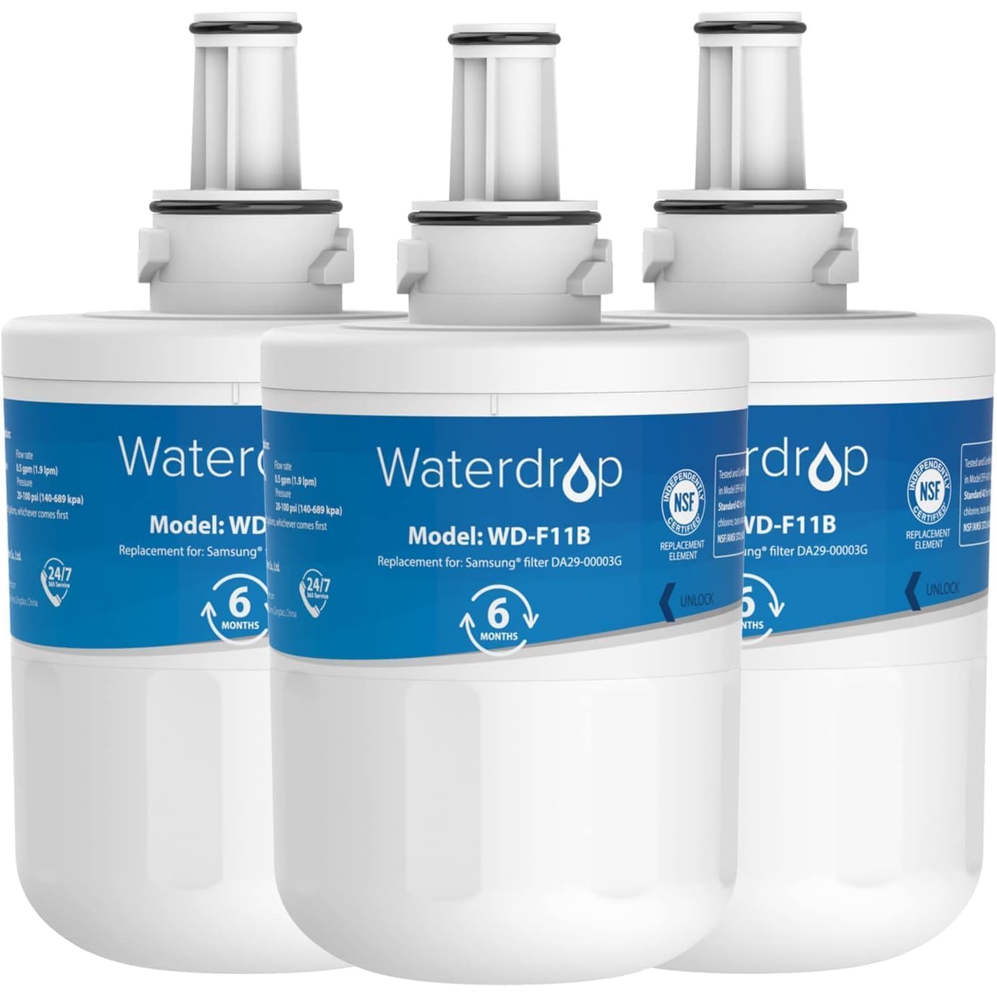 Filtro De Agua De Refrigerador Waterdrop De Repuesto Para Samsung