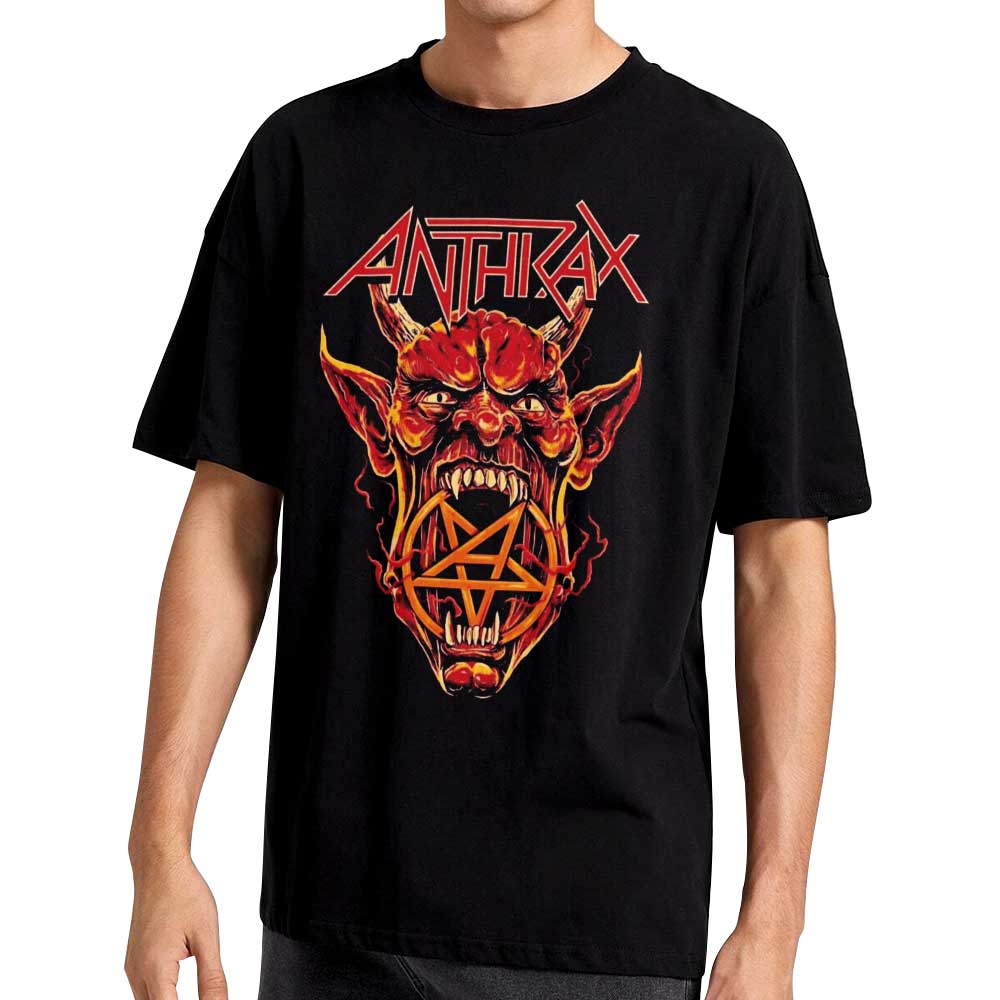 Fanshirt - Polera Estampada Anthrax Diablo