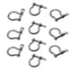 thumbnail image 4 of 10 Uds Hebillas De Herradura Llave Hecha A Mano Grillete De Arco Chian Para Correas De Juguetes Artesanía Argent, 4 of 5