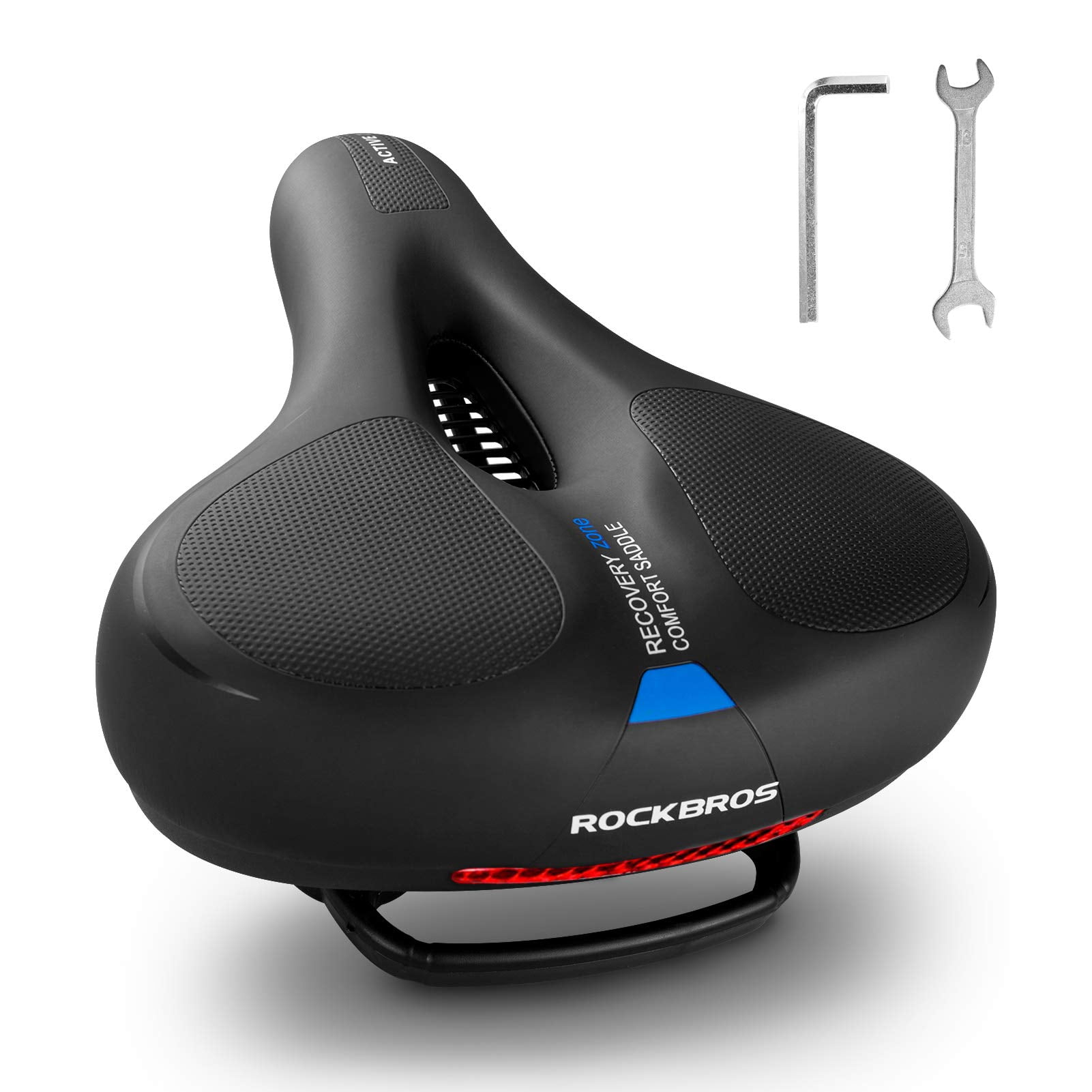 Cojín De Asiento De Bicicleta Rockbros De Espuma Viscoelástica Impermeable Para Bicicleta