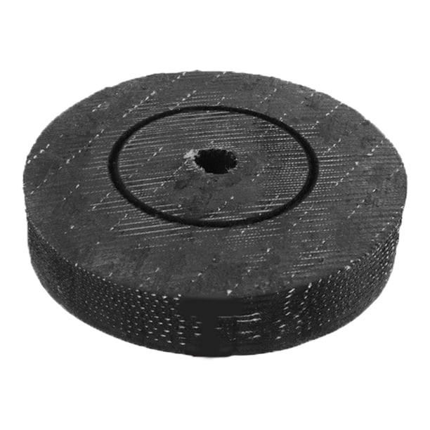 Almohadilla De Goma Para Elevador De Automóviles, Almohadilla De Goma Sólida Para Brazo De Elevación De Automóviles, Camiones, 120 X 120 X 23 Mm, Redonda, 1 Orificio