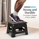 thumbnail image 4 of Taburete plegable, práctico para lavar ropa sucia, 136 kg de capacidad, paquete de 2, 4 of 8