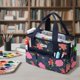 thumbnail image 3 of Bolso Organizador Portátil para Material de Arte JLDTOP Floral, 3 of 9