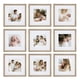 thumbnail image 1 of Set de 9 Marcos para Pared de Galería Sheffield Home en Madera Natural Clara, 1 of 6