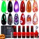 thumbnail image 1 of Set de Esmalte de Gel Beetles 6 Colores Halloween, 1 of 8