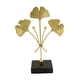 thumbnail image 5 of Escultura De Hojas De Metal Adorno De Hoja De Ginkgo Para Decoración De Sala De Estar Accent StyleA, 5 of 5