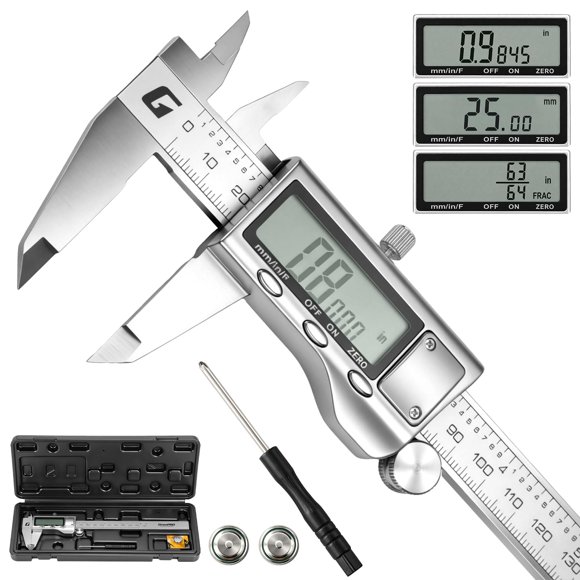 Calibrador Vernier Digital LED GRENPRO 15 cm