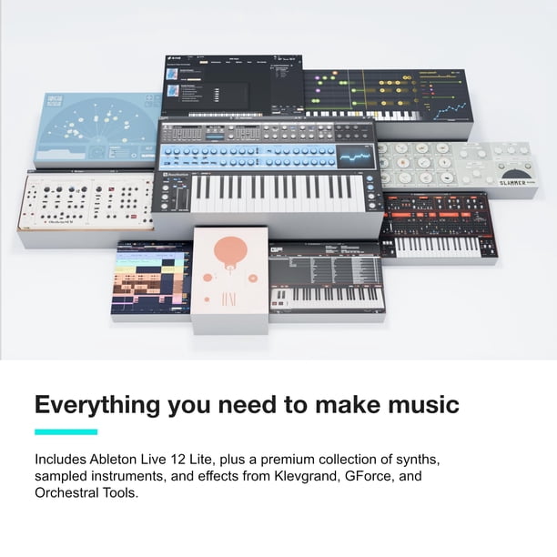 Controlador de teclado MIDI Novation Launchkey Mini 37 MK4 | Lider