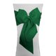 thumbnail image 1 of Silla Bows LA, lino, poliéster, popelina, verde esmeralda, 8 x 274 cm, 1 of 1
