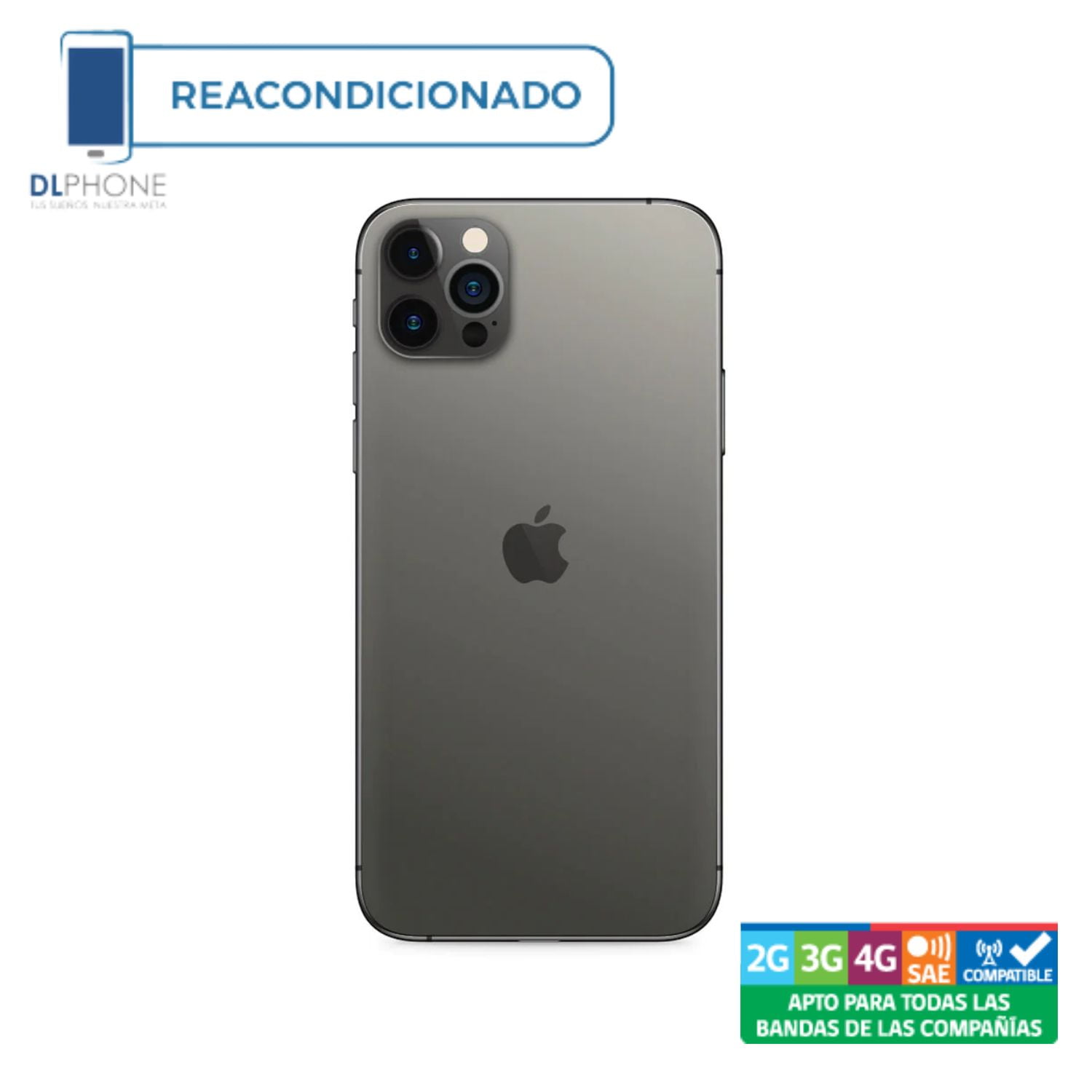 Apple Iphone 12 Pro Max 128Gb Gris Reacondicionado