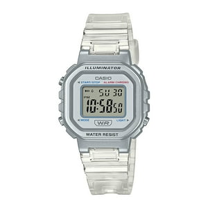Reloj Casio La-20Whs-7Adf Resina Juvenil Plateado Plateado