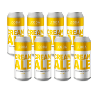 Cervecería Coda - 8 Latas Cerveza Artesanal Coda Cream Ale