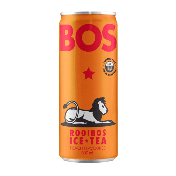 Té Helado de Rooibos Durazno BOS lata 1 x 300 ml