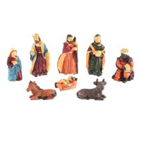 Bothyi - 8X Belén Navideño Religioso, Manualidades, Decoración De Mesa Tradicional