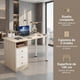 thumbnail image 5 of Homer Design Escritorio Oficina Madera Con Cajones Reforzado Pie Redondo, 5 of 8