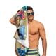 thumbnail image 5 of Team Umizoomi Toalla de playa de secado rápido con diseño temático, regalo para mujeres y niñas, ideal para cumpleaños, fans, amantes de la música, uso en la playa o al aire libre, 78 × 150 cm, 5 of 6