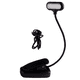 thumbnail image 2 of Luz de lectura para leer en la cama por la noche, luz de lectura ámbar con clip, luz LED cálida de noche, recargable por USB, 2 of 7