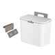 thumbnail image 1 of Establo Del Contenedor De Basura Del Cubo Del Abono Interior Montable Para La Cocina Del Dormitorio Blanco 7L, 1 of 3