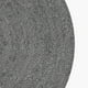 thumbnail image 2 of Alfombra Redonda Yute Gobi 120 Gris, 2 of 4