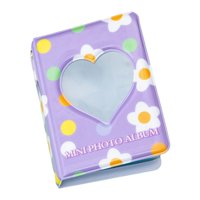 Magideal - Álbum De Fotos De 3 Pulgadas Idols Coreanos Carpeta Para Tarjetas Fotográficas Fundas Para Tarjetas Fotográficas Soporte Para Tarjetas Fotográficas Hu Flor Con Amor