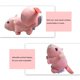 thumbnail image 2 of Paquete de juguetes para perros LEGEND SANDY Squeaky Plush para cachorros y perros pequeños, 2 of 9