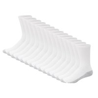 Calcetines Redondos Hanes De Doble Resistencia Con Tobillo, 14 Pares, Zapatos Para Hombre De 12 A 14