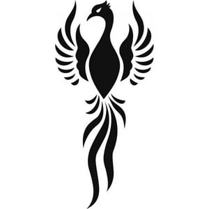 Rienda Libre Graphics - Decomural Bird Design Decorative Ws-18344